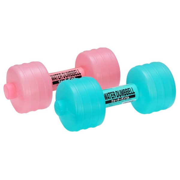 Pink and Blue Water Dumbbells