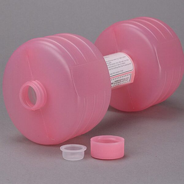 Pink water dumbbell