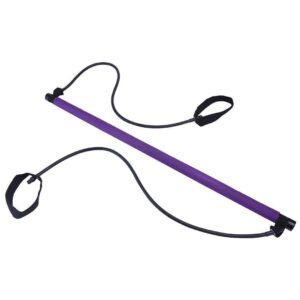 Purple Pilates exercise bar