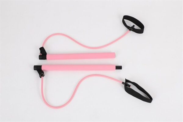 Pink Pilates exercise bar